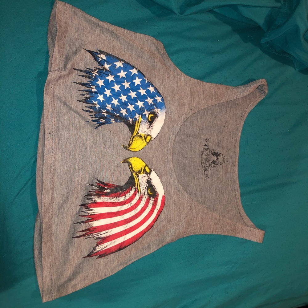 Eagle crop top America